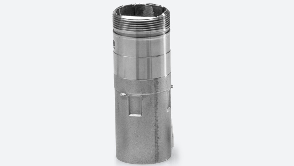 Prototyp Glasfaser-Steckergehäuse